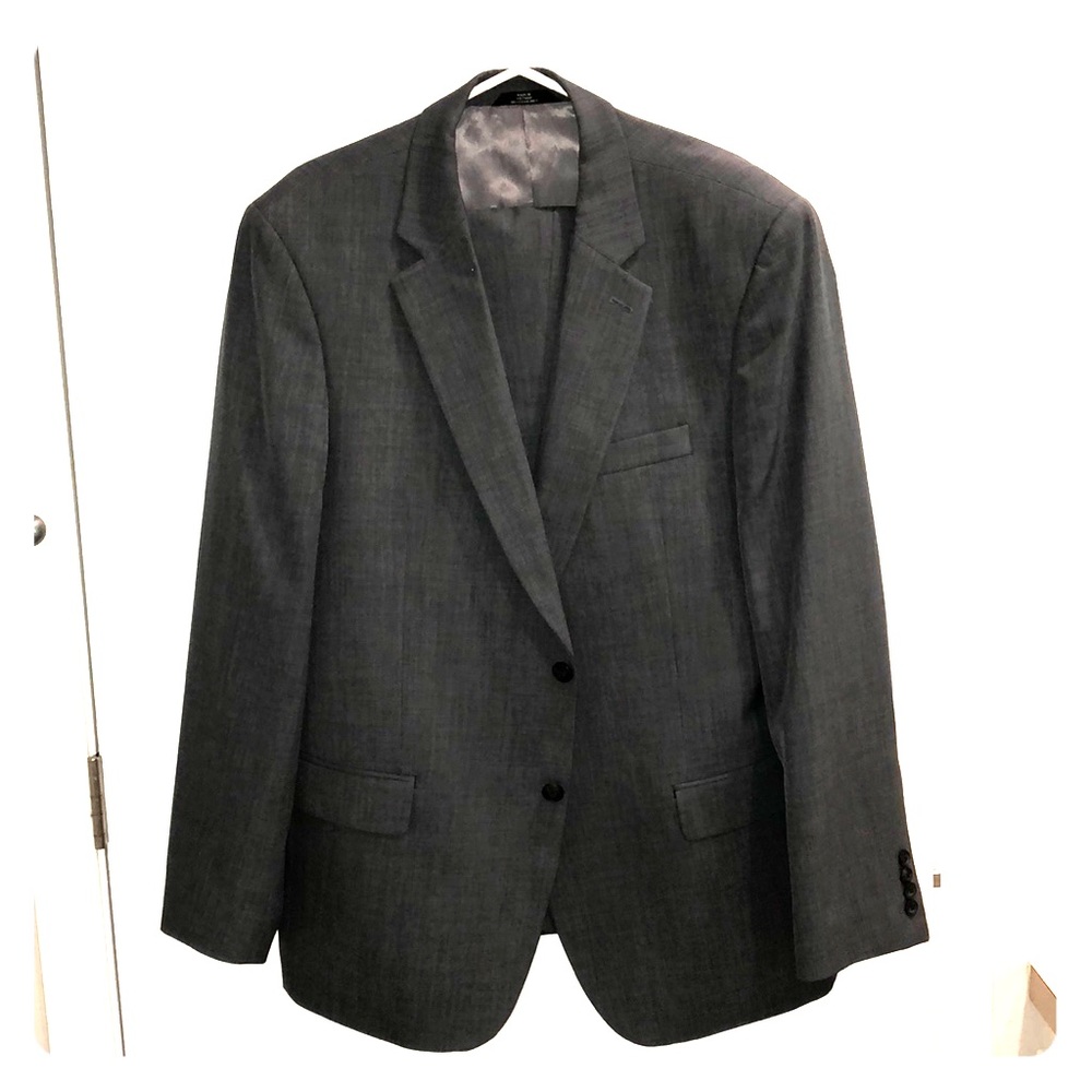 Haggar Suit Set (Blazer 46R and Pants 36x30)